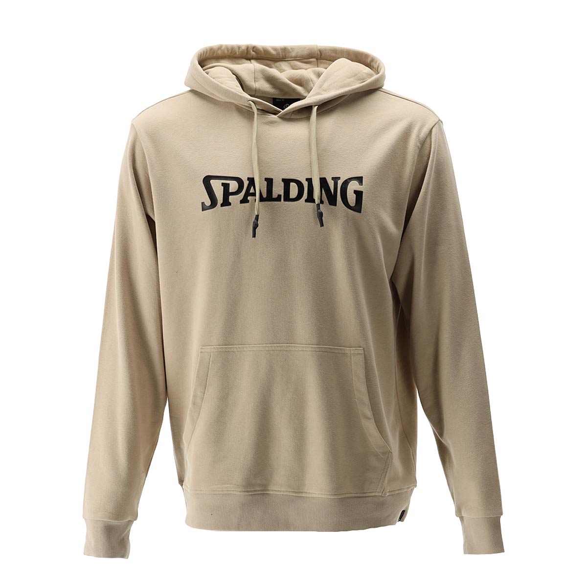 Суитчър Spalding Logo Print Hoodie Бежово | 40232014-BE/BK, 0