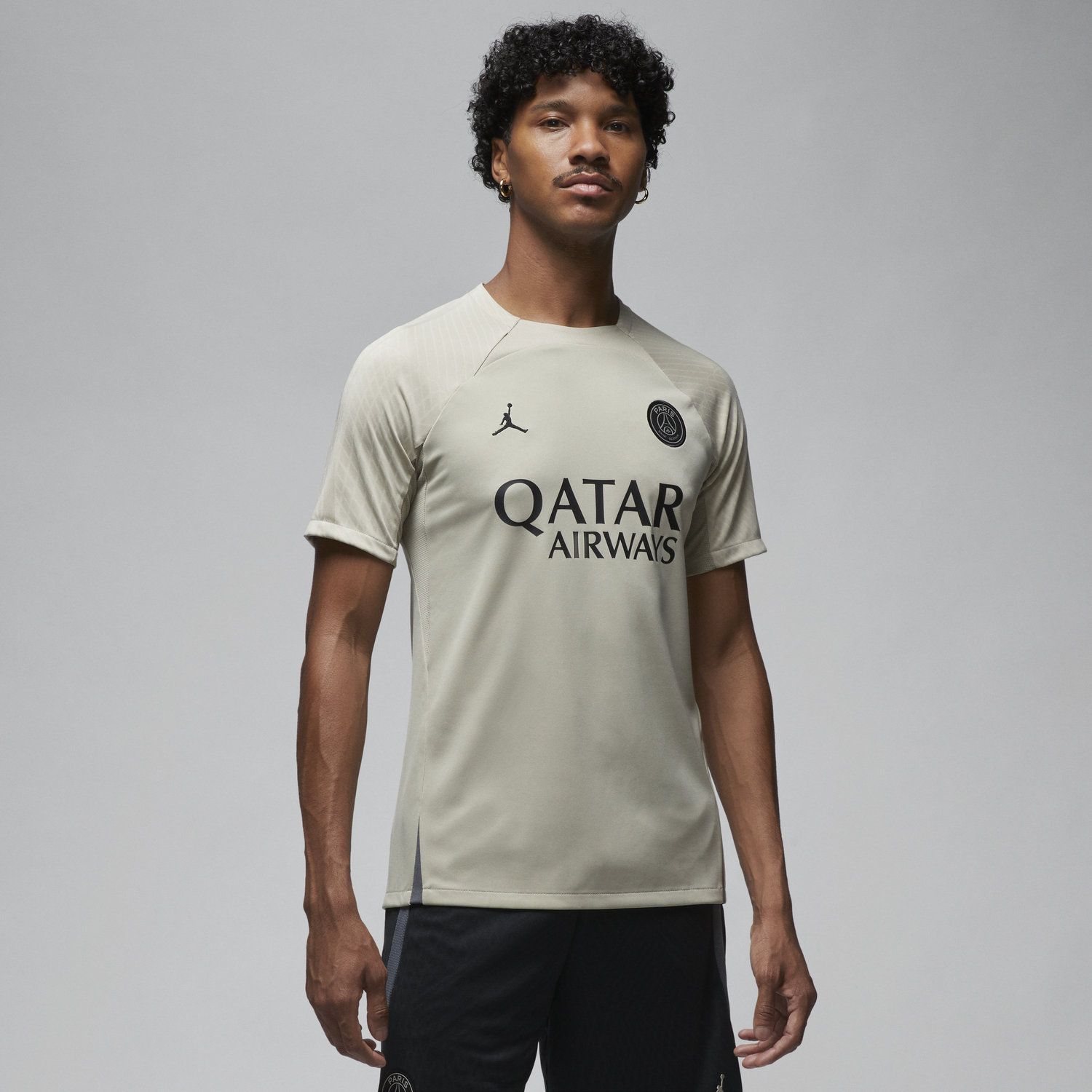 Тениска Jordan Dri-FIT Paris Saint-Germain Strikes Бежово | DZ0786-231, 0