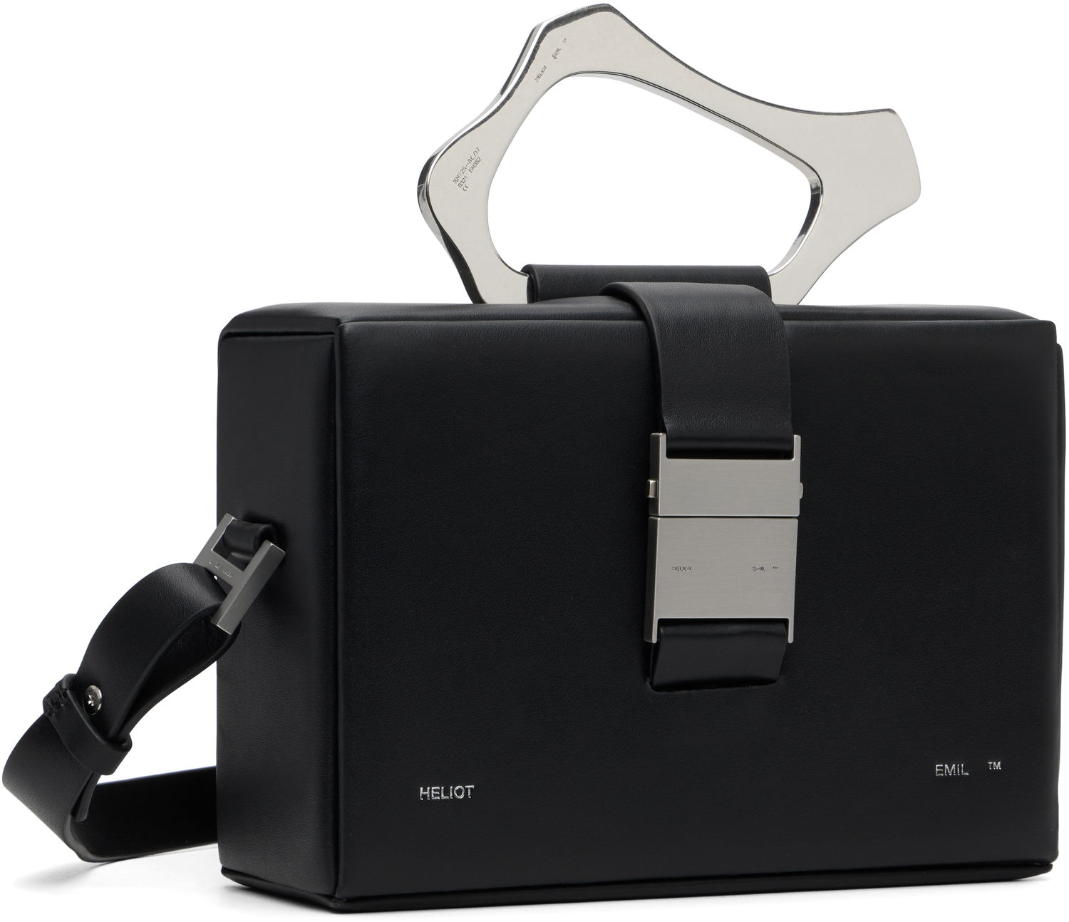 Чанта през рамо HELIOT EMIL HELIOT EMIL Solely Box Bag Черно | PREAW25_15_41_BLK01_CO, 1