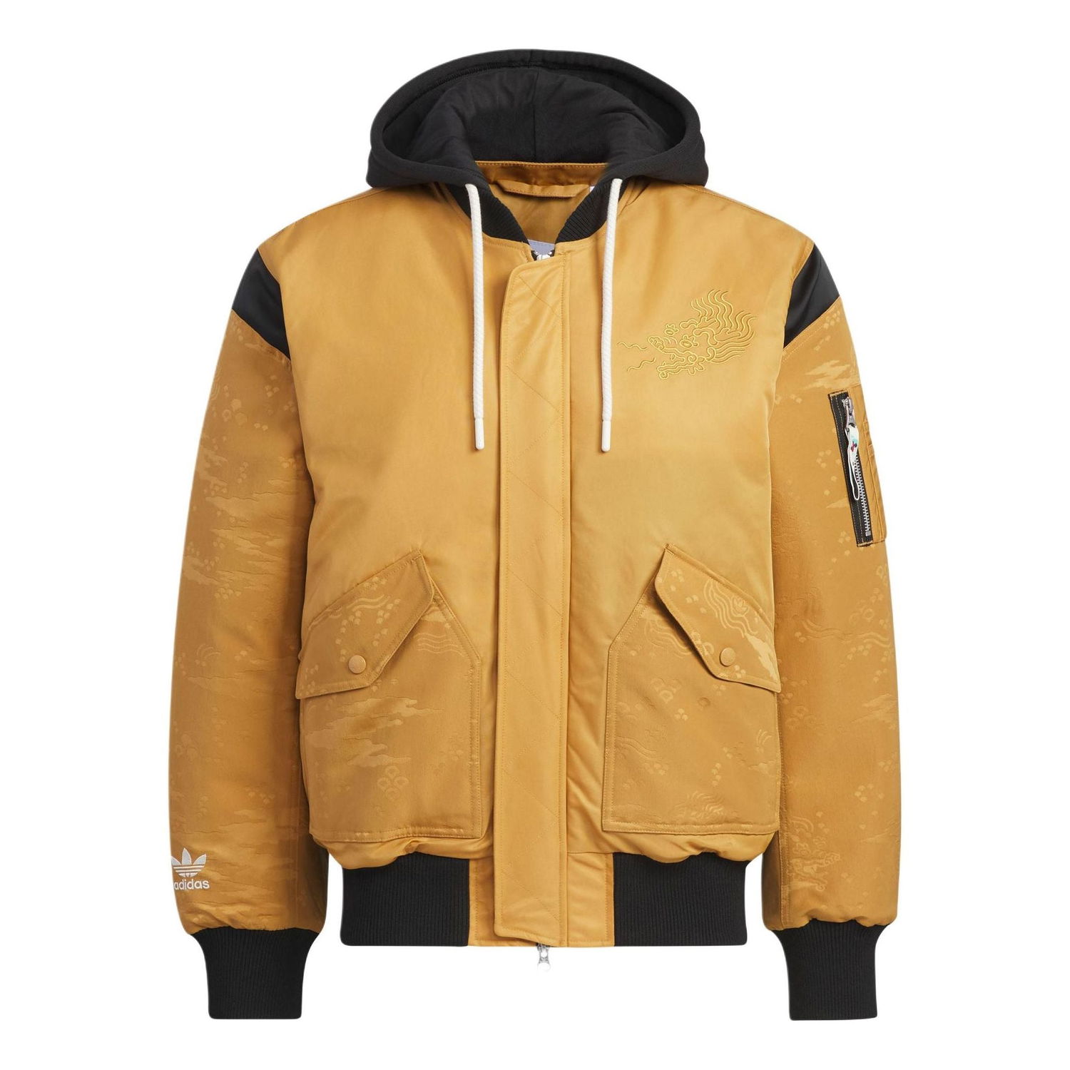 Яке бомбър adidas Originals Originals X Feifei Ruan Padded Jacket Жълто | IX4233, 0