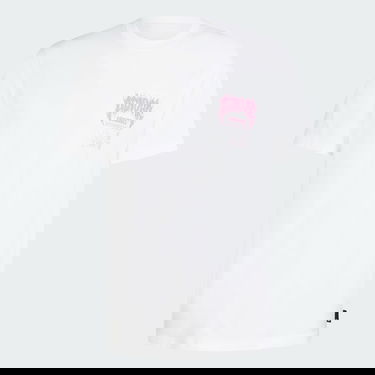 Тениска adidas Performance Trefoil Series Graphic T-Shirt Бяло | JD0665, 4