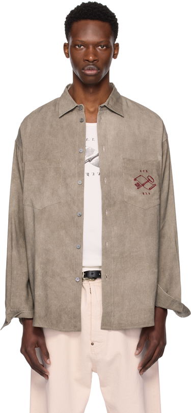 Риза Enfants Riches Déprimés Enfants Riches Déprimés Artist Buttondown Shirt Зелено | 040-248, 0