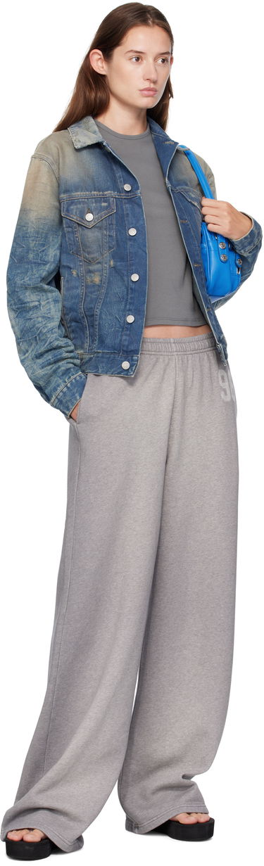 Яке Acne Studios Acne Studios Distressed Denim Jacket Синьо | C90196-, 3