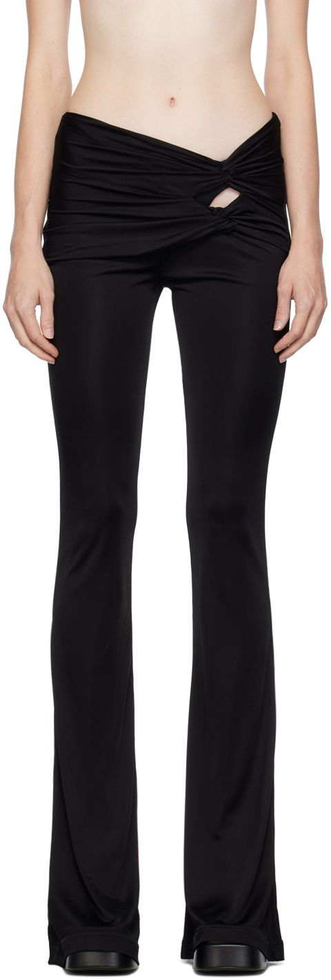 Панталони Versace Dua Lipa x Trousers Черно | 1011289_1A00572, 0