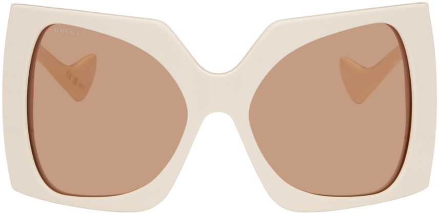 Слънчеви очила Gucci Square Interlocking G Sunglasses Бяло | GG1255S-002, 0