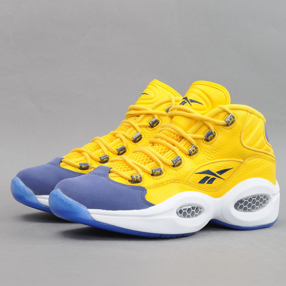 Кецове и обувки Reebok Question Mid Жълто | v72127, 1