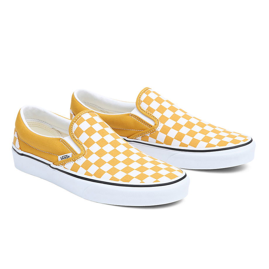 Кецове и обувки Vans Classic Slip-on Жълто | VN0A5JMHF3X, 0