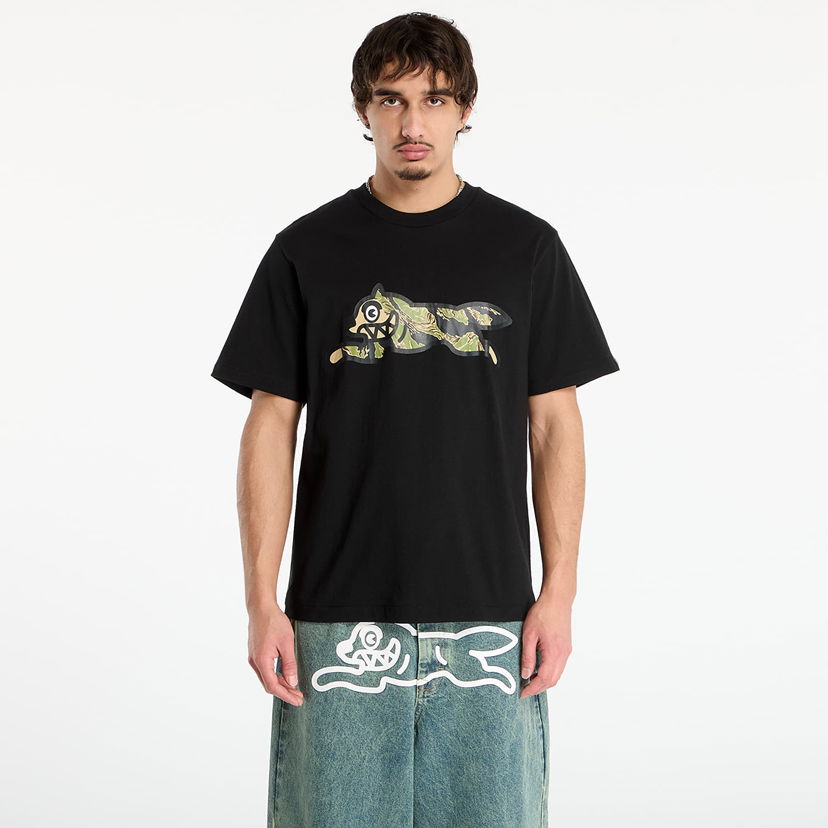 Тениска BILLIONAIRE BOYS CLUB Billionaire Boys Club Icecream Tiger Stripe Running Dog T-Shirt Черно | IC25437 Black