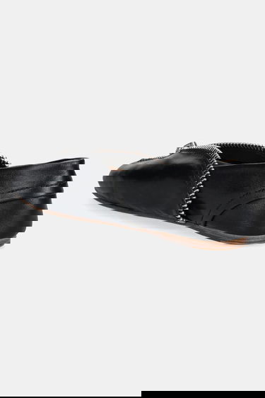 Кецове и обувки JW Anderson JW Anderson Biker Leather Ballerina Flats Черно | BL0032.LA0268.999, 2