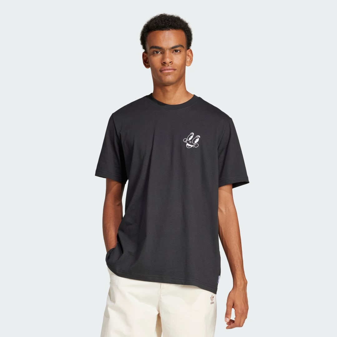 Тениска adidas Originals adidas Originals x Made by Nelson T-Shirt Черно | JN7030, 0
