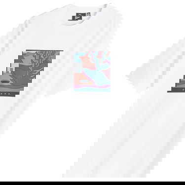 Тениска By Parra Hole In The Yard T-Shirt White Бяло | 52310, 0