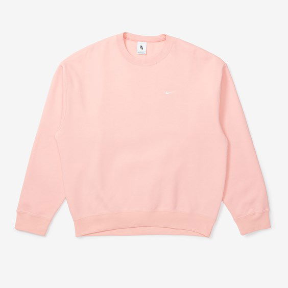 Суитчър Nike Solo Swoosh Fleece Crew Розово | CV0554-697, 0