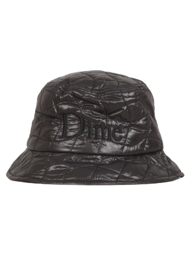 Шапка Dime Quilted Outline Bucket Hat Черно | DIME23D2F39BLK