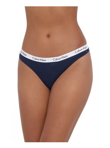 гащички CALVIN KLEIN Thong Черно | 0000D1617A