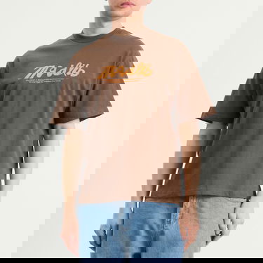 Тениска Butter Goods Madlib Alias T-Shirt Кафяво | BGMAD103-BRN, 2