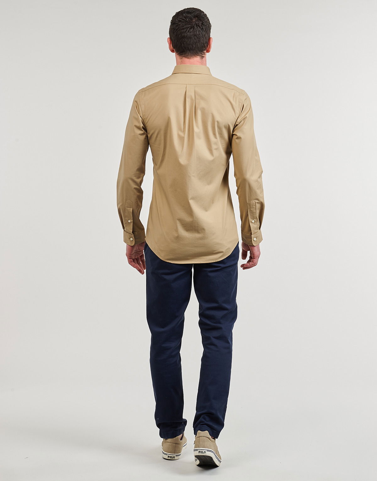 Риза Polo by Ralph Lauren Shirt Бежово | 710929348002, 0