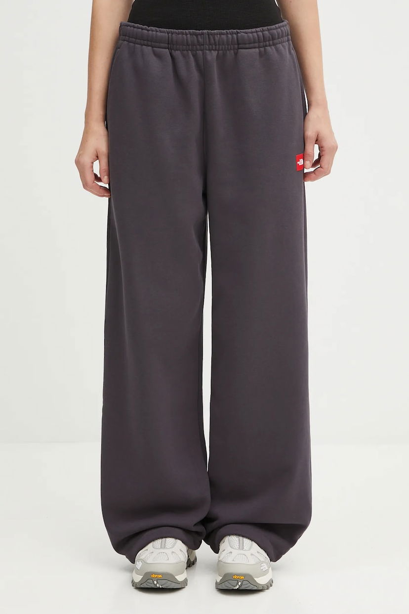 Спортни панталони The North Face The North Face Redbox Wide Leg Sweatpants Сиво | NF0A8EG20SA1