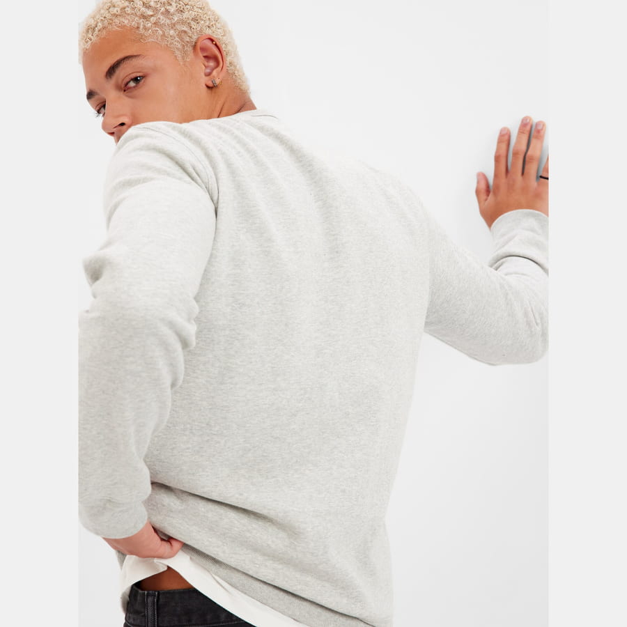Суитчър GAP Logo Crewneck Сиво | 852079., 1