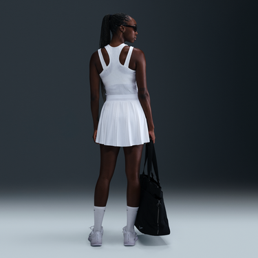 Пола Nike NikeCourt Advantage Dri-FIT Pleated Tennis Skirt Бяло | FZ6512-100, 4