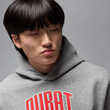 Суитчър Jordan Jordan Dubai Fleece Hoodie Сиво | HQ0438-091, 4
