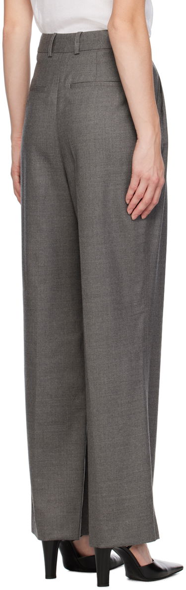 Панталони Loulou de Saison Loulou de Saison Solo Trousers Сиво | SOLO, 2