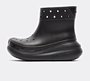 Кецове и обувки Crocs Classic Crush Rain Boot w Черно | 207946-001, 1