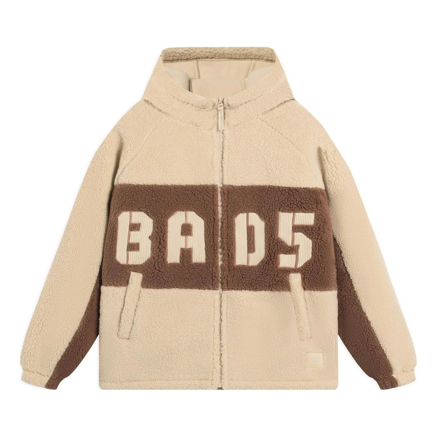 Суитчър Li-Ning BadFive Fleece Full Zip Jacket Бежово | AFDSA69-1, 0