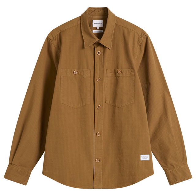 Algot Cotton Ripstop Relaxed Shirt