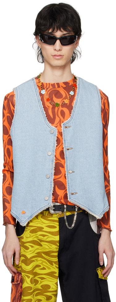 Жилетка ERL Denim Vest Синьо | ERL08J201, 0