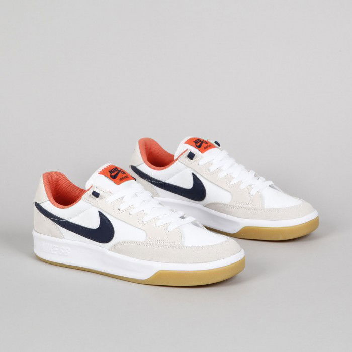 Кецове и обувки Nike SB Adversary Premium SB "Turf Orange Gum Light Brown" Бяло | CW7456-102, 1