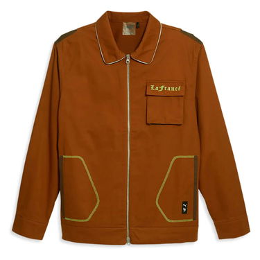 Яке Puma HOOPS MELO BALL X LA FRANCE JACKET Кафяво | 622826_01, 1