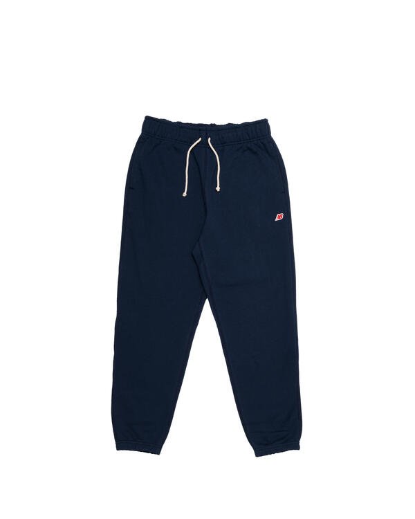 Спортни панталони New Balance Made in USA Sweatpant Тъмно синьо | MP21547_NGO, 0