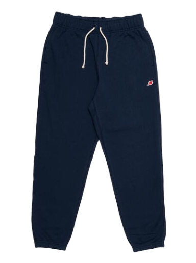 Спортни панталони New Balance Made in USA Sweatpant Тъмно синьо | MP21547_NGO