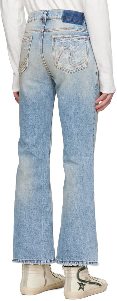 Дънки ERL ERL Distressed  Jeans Синьо | ERL07P005, 2