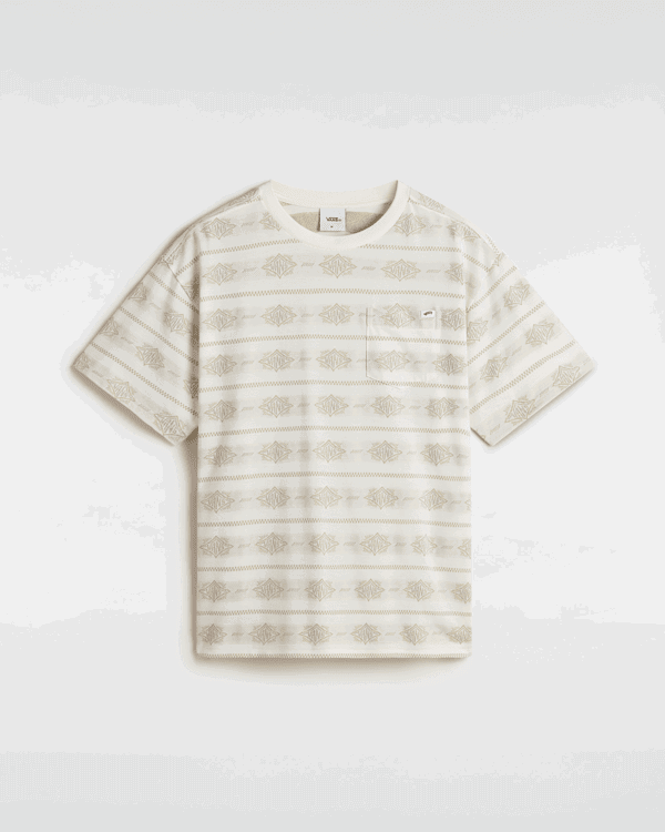 Тениска Vans Premium Shorebreak Knit T-Shirt XXL Бяло | VN000MGWFS8, 0