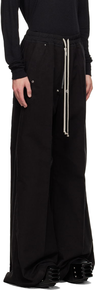 Панталони Rick Owens Rick Owens Concordians Wide Bela Trousers Черно | RU02E1366 TB, 1