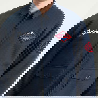 Яке By Parra Parra Pumping Gas Jacket, Size Large Тъмно синьо | 54255-NBL, 5