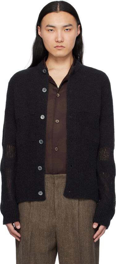 Пуловер OUR LEGACY OUR LEGACY Opa Knit Cardigan Черно | M2253OL, 0