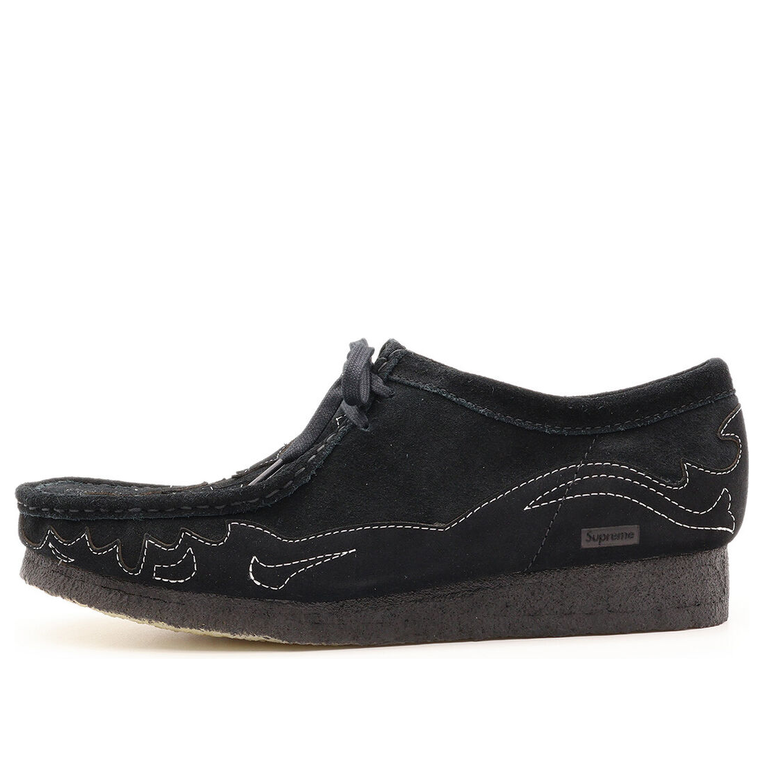 Кецове и обувки Clarks Wallabee Черно | 26172609, 0