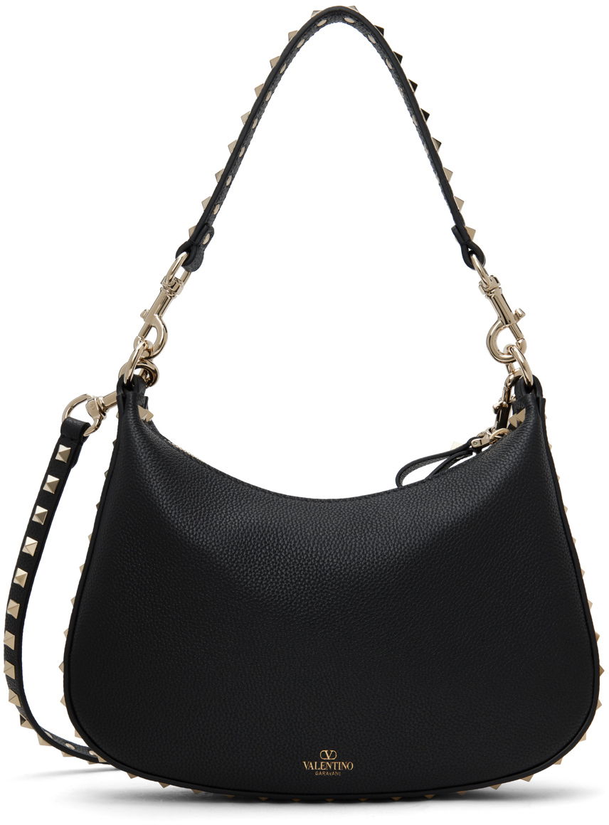 Чанта през рамо Valentino Garavani Small Rockstud Bag Черно | 4W2B0M37TAG, 0