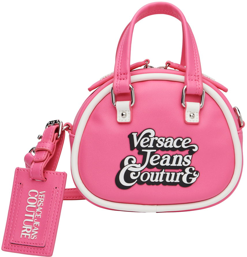 Чанта през рамо Versace Jeans Couture Bowling Bag Розово | E75VA4BJ1_EZS412, 0