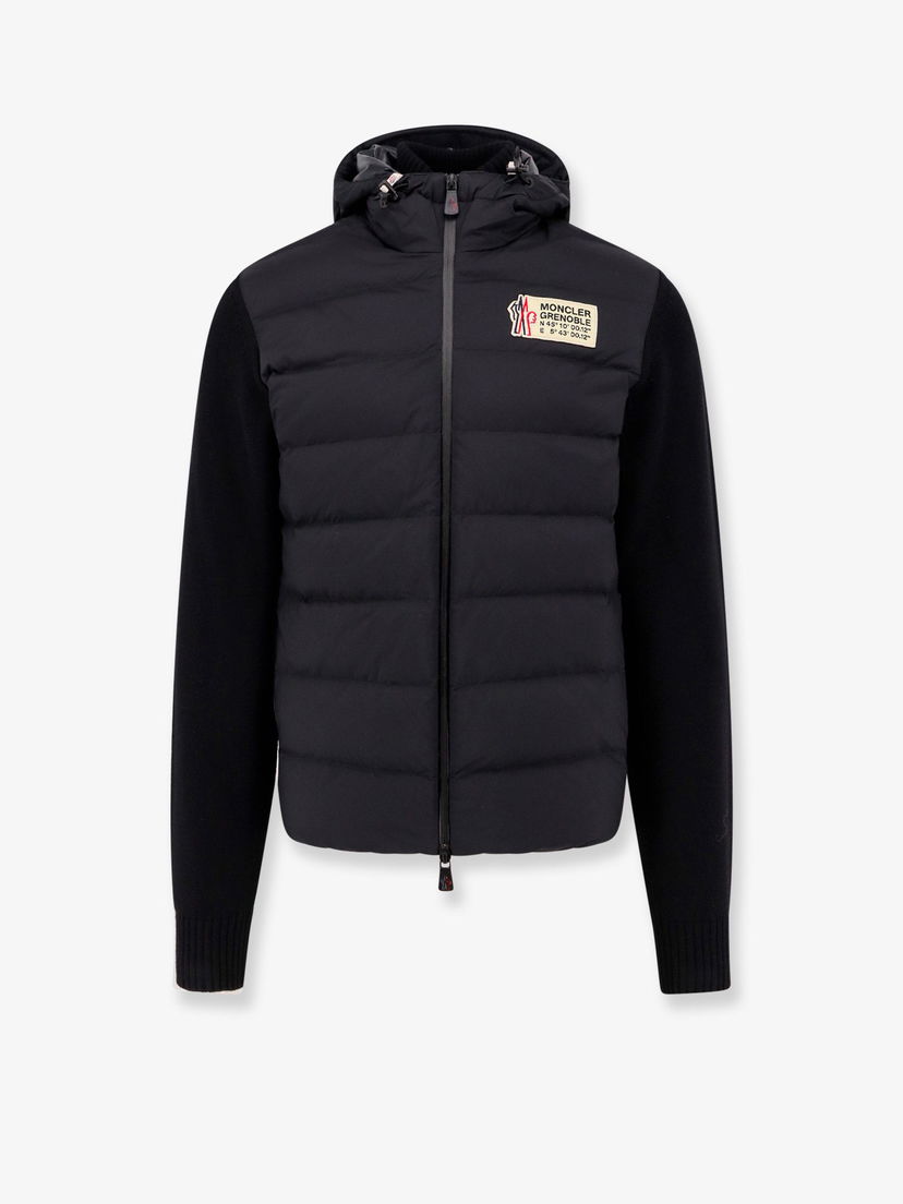 Пухо яке Moncler Hybrid Down Jacket Черно | 0979B00015M1122999