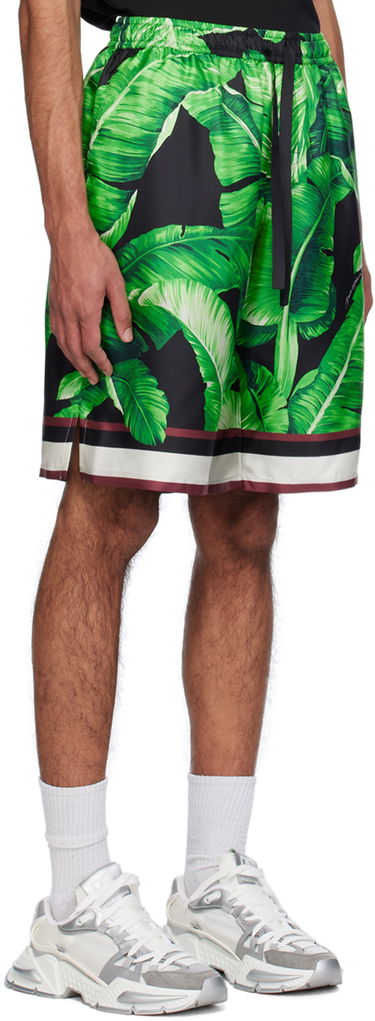 Къси панталони Dolce & Gabbana Printed Shorts Зелено | GV37ATIS1SG, 1
