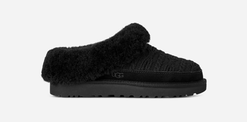 Кецове и обувки UGG Cabelle Knit Slippers Черно | 1174530-BLK