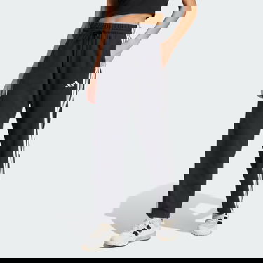 Спортни панталони adidas Performance Essentials 3-Stripes Open Hem French Terry Pants Черно | JW7182, 0