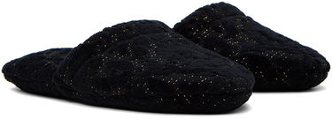Кецове и обувки Versace Barocco Textile Slippers Черно | ZSLB00008_1A08851_1E880, 3