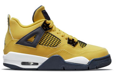 Кецове и обувки Jordan Air Jordan 4 Retro "Lightning" GS Жълто | 408452-700, 0