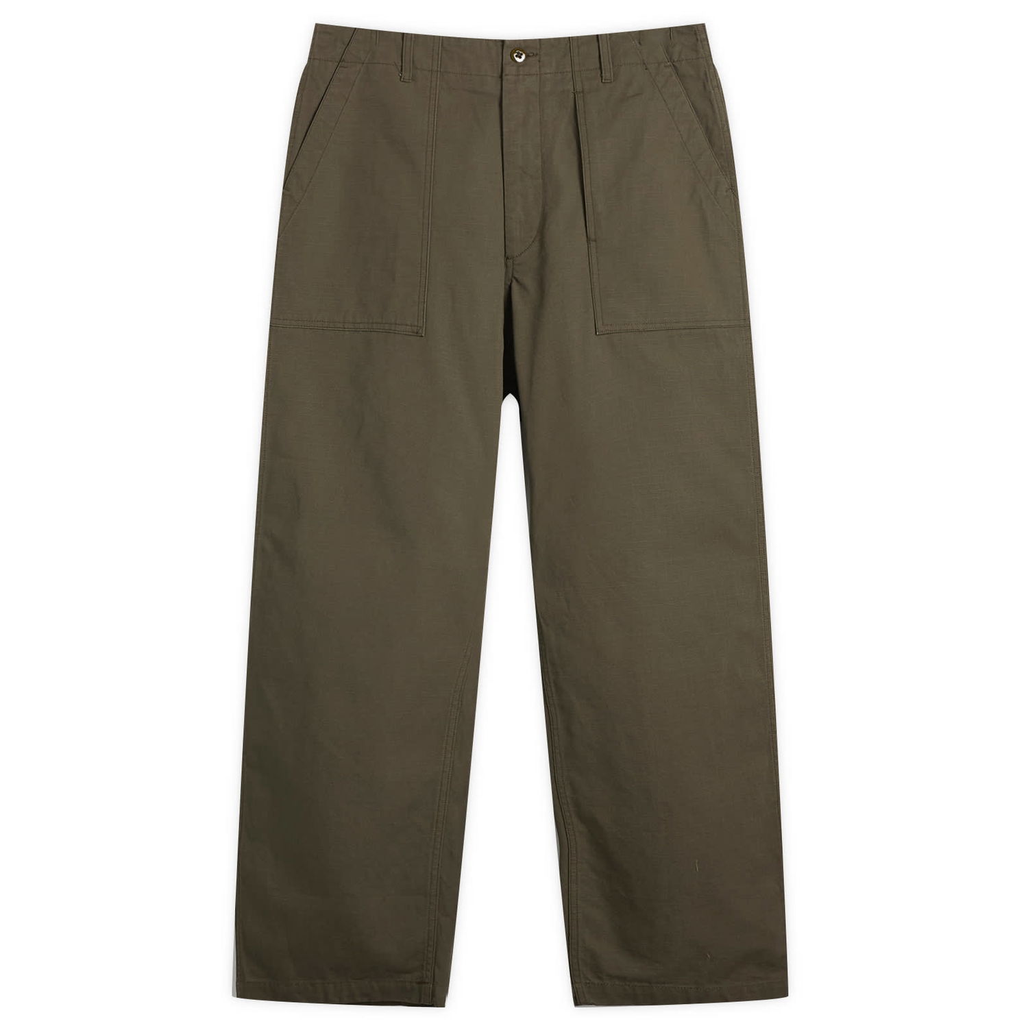 Панталони Engineered Garments Heavyweight Ripstop Fatigue Pants, Size Small Зелено | 25F1F004-BK002, 1