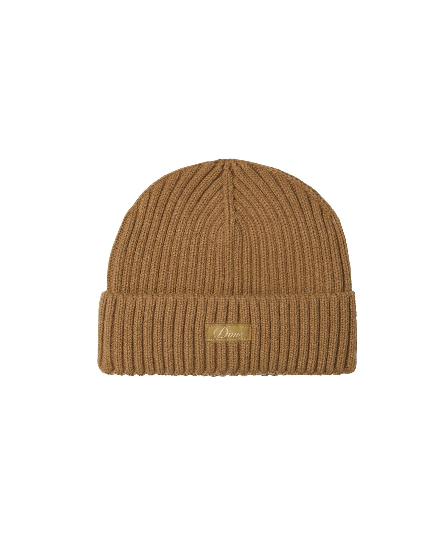 Шапка Dime Dime Ribbed Knit Beanie Кафяво | DIMEFA2528COF, 0