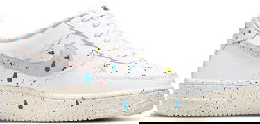 Кецове и обувки Nike Air Force 1 LV8 3 GS Бяло | dj2598-100, 0